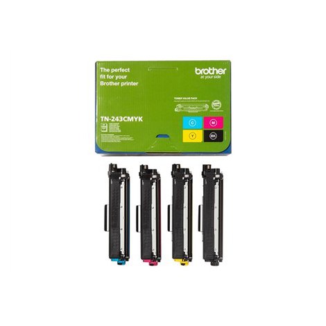 Brother Brother | Black Yellow Cyan Magenta Toner cartridge 1000 pages 243CMYK Value Pack - 3